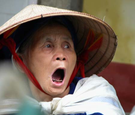 yawn